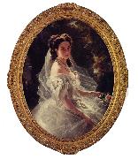 Franz Xaver Winterhalter Pauline Sandor, Princess Metternich oil painting reproduction